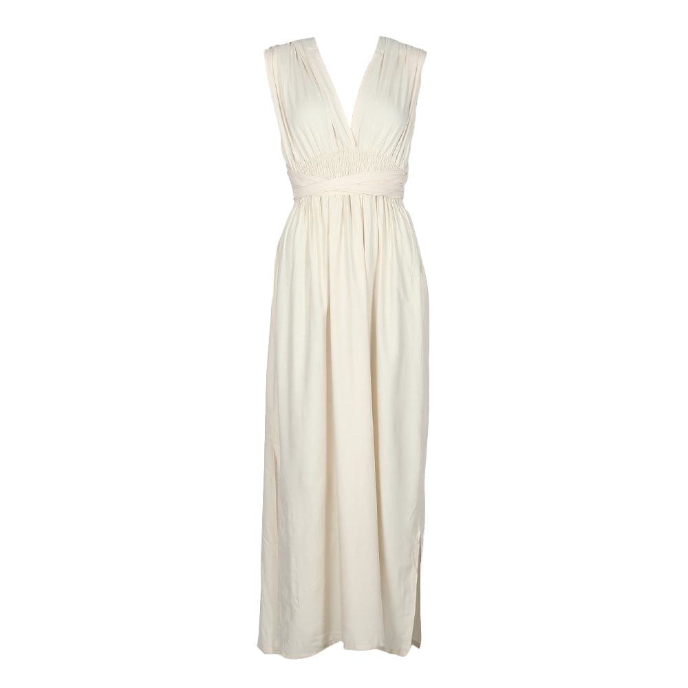 White dress on a white background