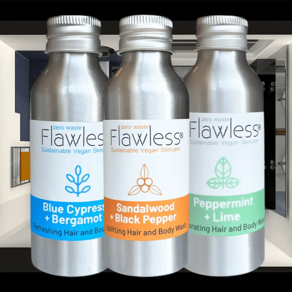 Flawless Men's Hair and Bodywash Eco Gift Set - Zero Waste & Vegan Health & Beauty > Personal Care > Cosmetics > Bath & Body Gift Sets > Eco-Friendly Gift Sets > Men's Hair and Bodywash Eco Gift Set emmy-jane-boutique.myshopify.com