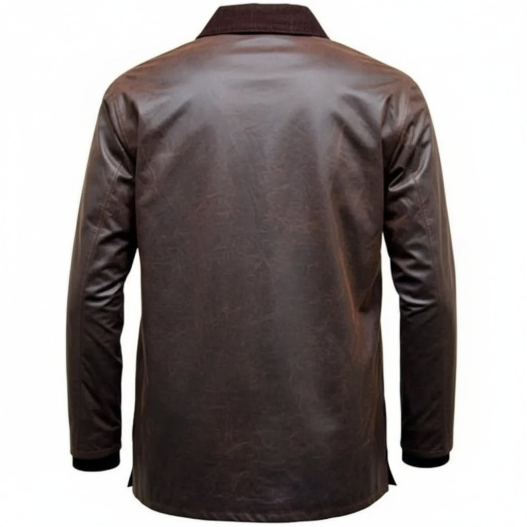 Game Antique Wax Jacket - Game Barker Apparel & Accessories > Clothing > Outerwear > Coats & Jackets > Wax Jacket > Game Jacket > Mens Waxed Cotton Coat emmy-jane-boutique.myshopify.com