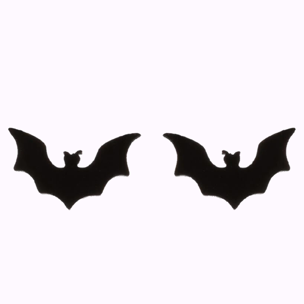 Bat Stainless Steel Stud Earrings-2