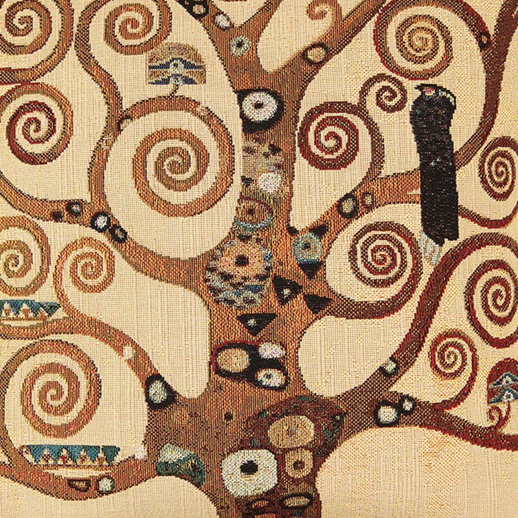 Emmy Jane Boutique Tapestry Cushions - Gustav Klimt Tree of Life - Cushion Cover Art - 45cm x 45cm