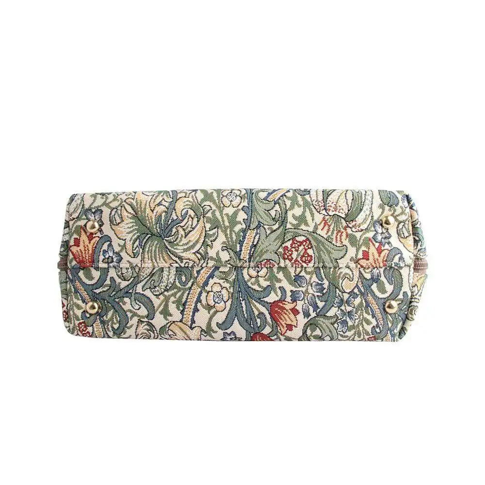 Signare Tapestry William Morris Golden Lily - Convertible Handbag Apparel & Accessories > Handbags, Wallets & Cases > Handbags > Shoulder Bags >William Morris Golden Lily Bags > Convertible Handbags emmy-jane-boutique.myshopify.com