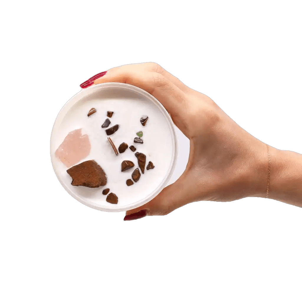 Ancient Wisdom Crystal Candles - Chakra - Scented Soy Wax Jar Candles Infused With Gemstones Home & Garden > Decor > Home Fragrances > Candles > Gemstone Candles > Crystal Candles > Chakra Candles > Scented Soy Wax Jar Candles Infused With Gemstones emmy-jane-boutique.myshopify.com