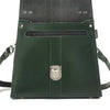 Handmade Leather Cross Body Bag - Ivy Green-2