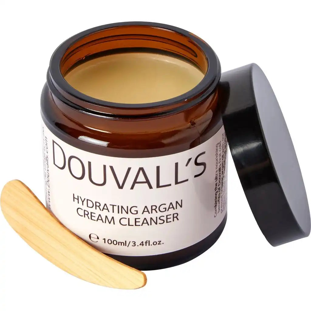 Douvalls Beauty Natural Cleanser - Organic Argan Nourishing Cream Make Up Remover Health & Beauty > Personal Care > Cosmetics > Skin Care > Facial Cleansers > Natural Cleansers > Organic Argan Nourishing Cream Make Up Removers emmy-jane-boutique.myshopify.com