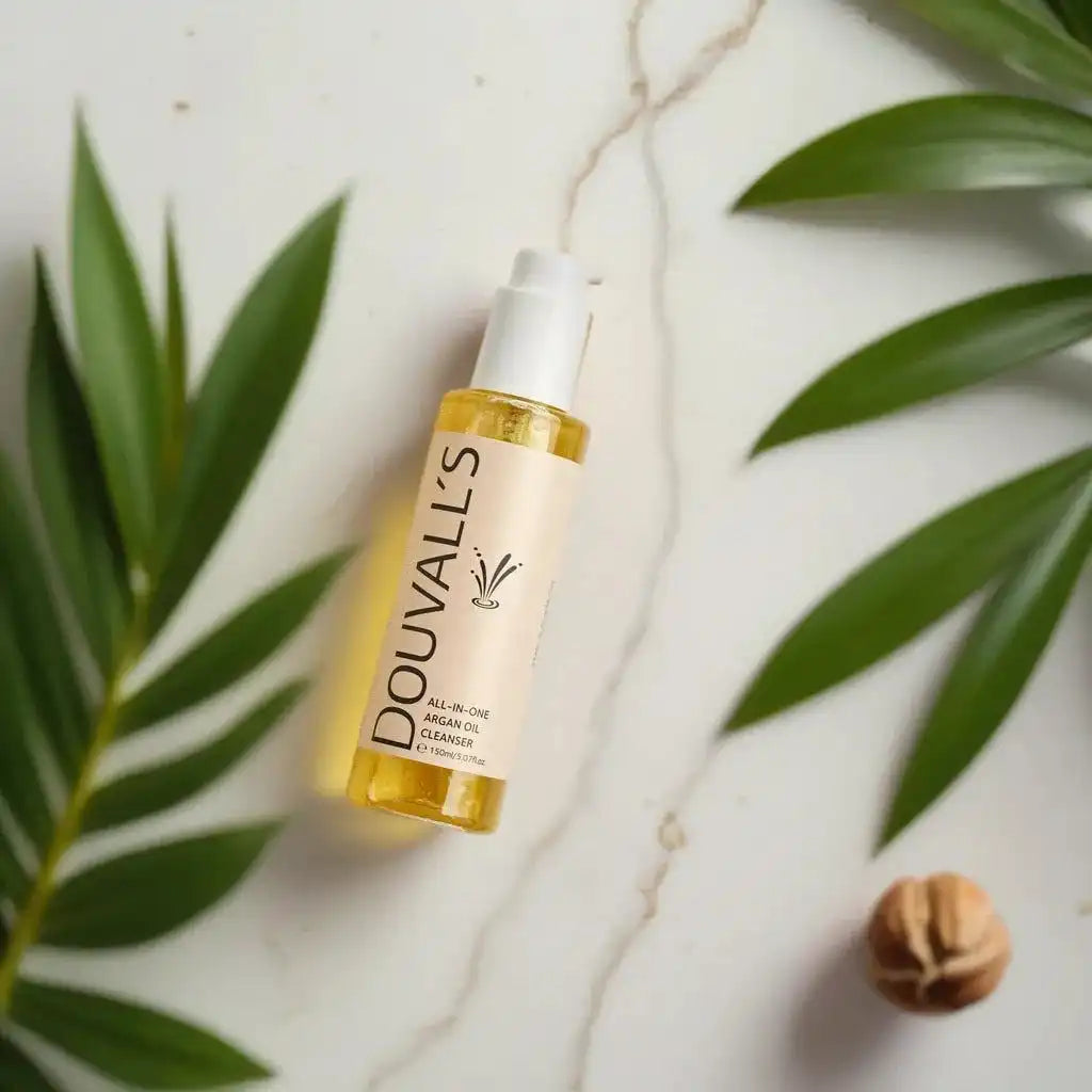 Douvalls Beauty Organic Argan Oil Cleanser - All-In-One Plant Based 100% Natural & Eco-Friendly Health & Beauty > Personal Care > Cosmetics > Skincare > Facial Cleansers > All-in-one Argan Oil Cleanser > Plant Based Cleansers > 100% Natural Cleansers > Eco-Friendly Cleansers emmy-jane-boutique.myshopify.com