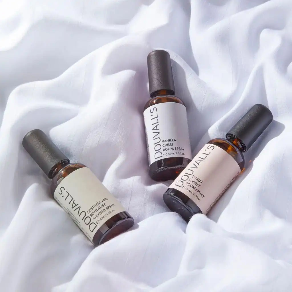 Douvalls Beauty Shower Spray - Scents to Uplift - Natural Room Spray Gift set Home & Garden > Decor > Home Fragrances > Fragrance Oil > Natural Room Spray Gift Sets emmy-jane-boutique.myshopify.com