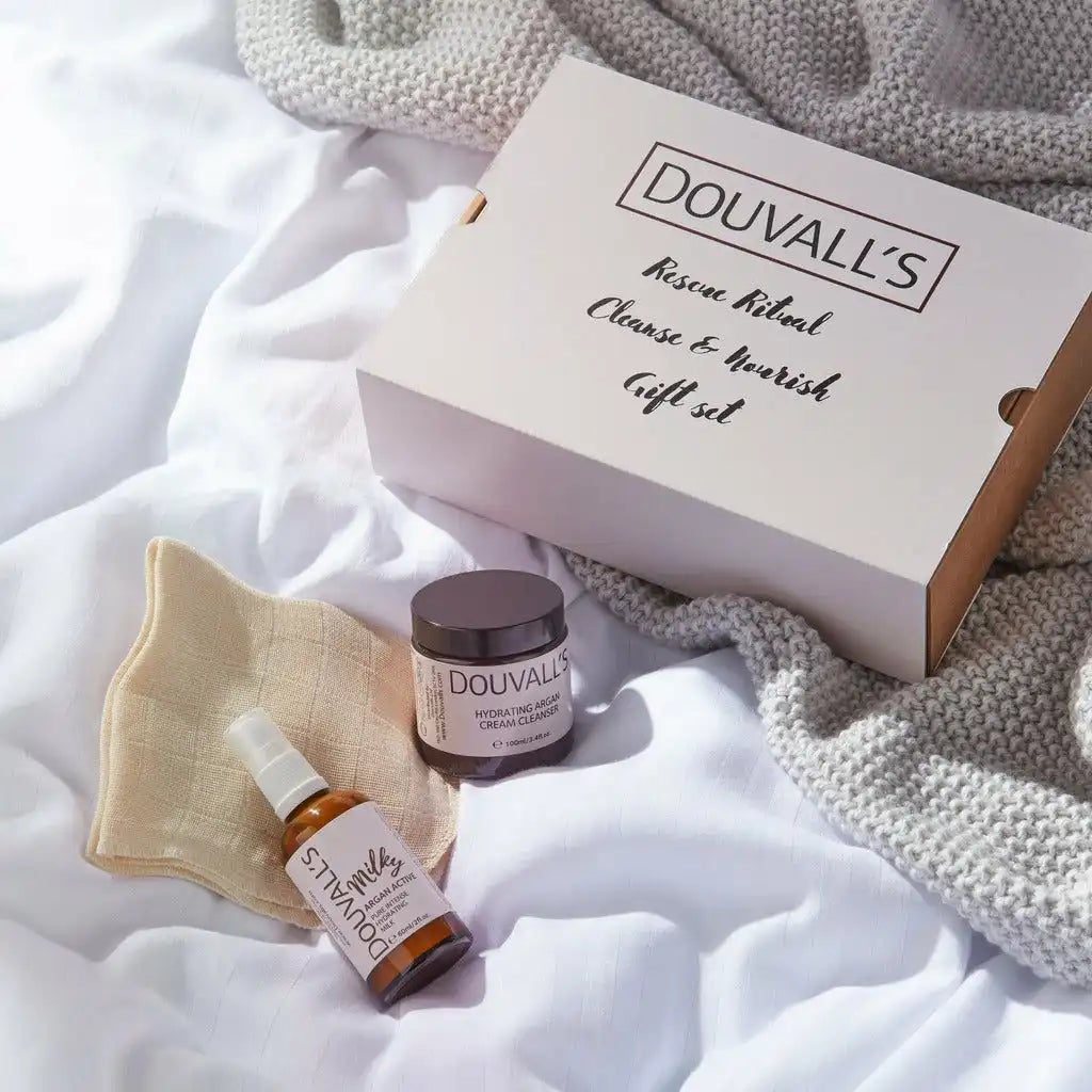 Douvall’s Douvall’s - Rescue Ritual Cleanse & Nourish Luxury Skincare Gift set Health & Beauty > Personal Care > Cosmetics > Skin Care > Gift Sets > Rescue Ritual Cleanse & Nourish Luxury Gift set emmy-jane-boutique.myshopify.com