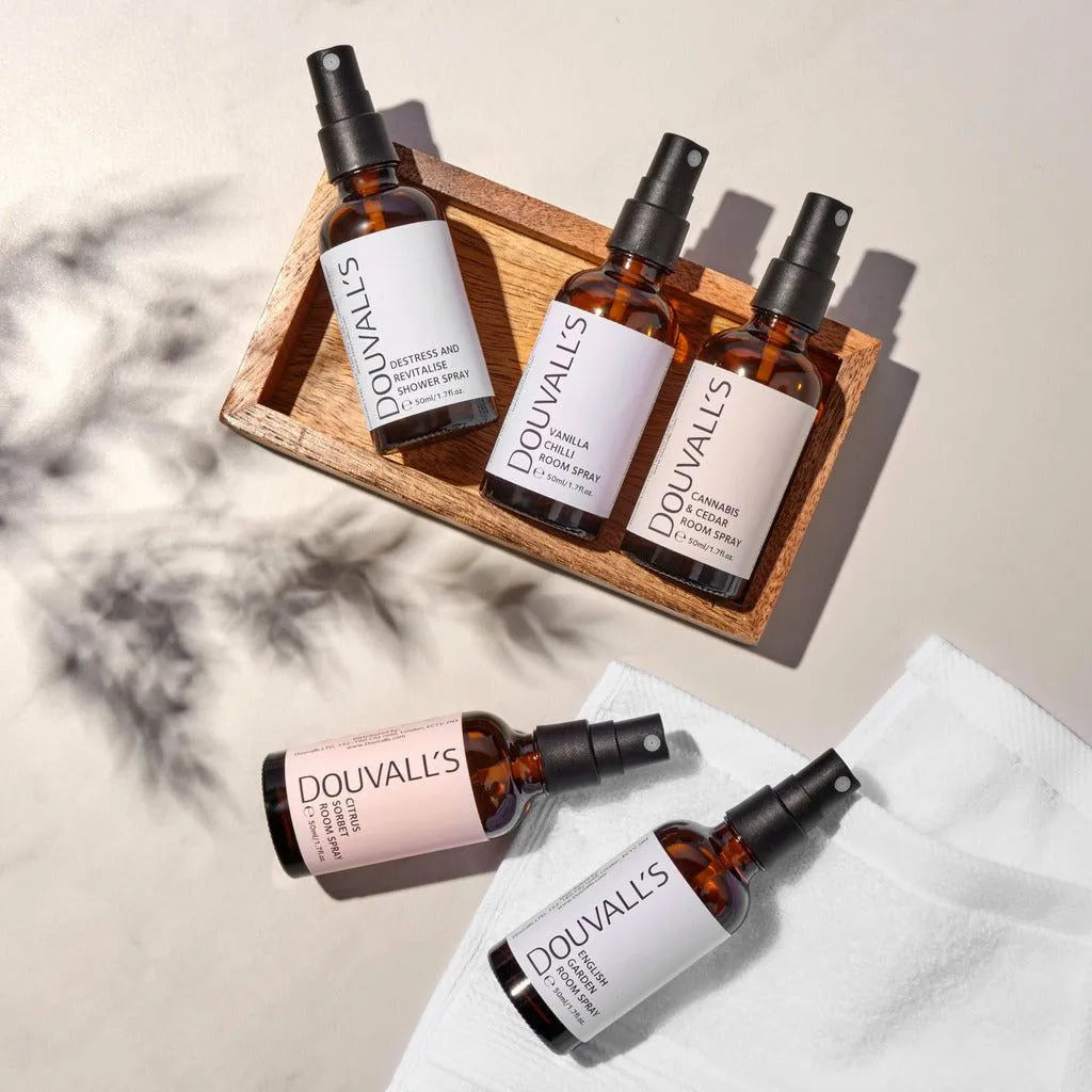 Douvall’s Hand Blended Natural Room Spray - Douvall’s - 50ml 4 Scent Options Home & Garden > Decor > Home Fragrances > Room sprays > Hand Blended Natural Room Spray emmy-jane-boutique.myshopify.com
