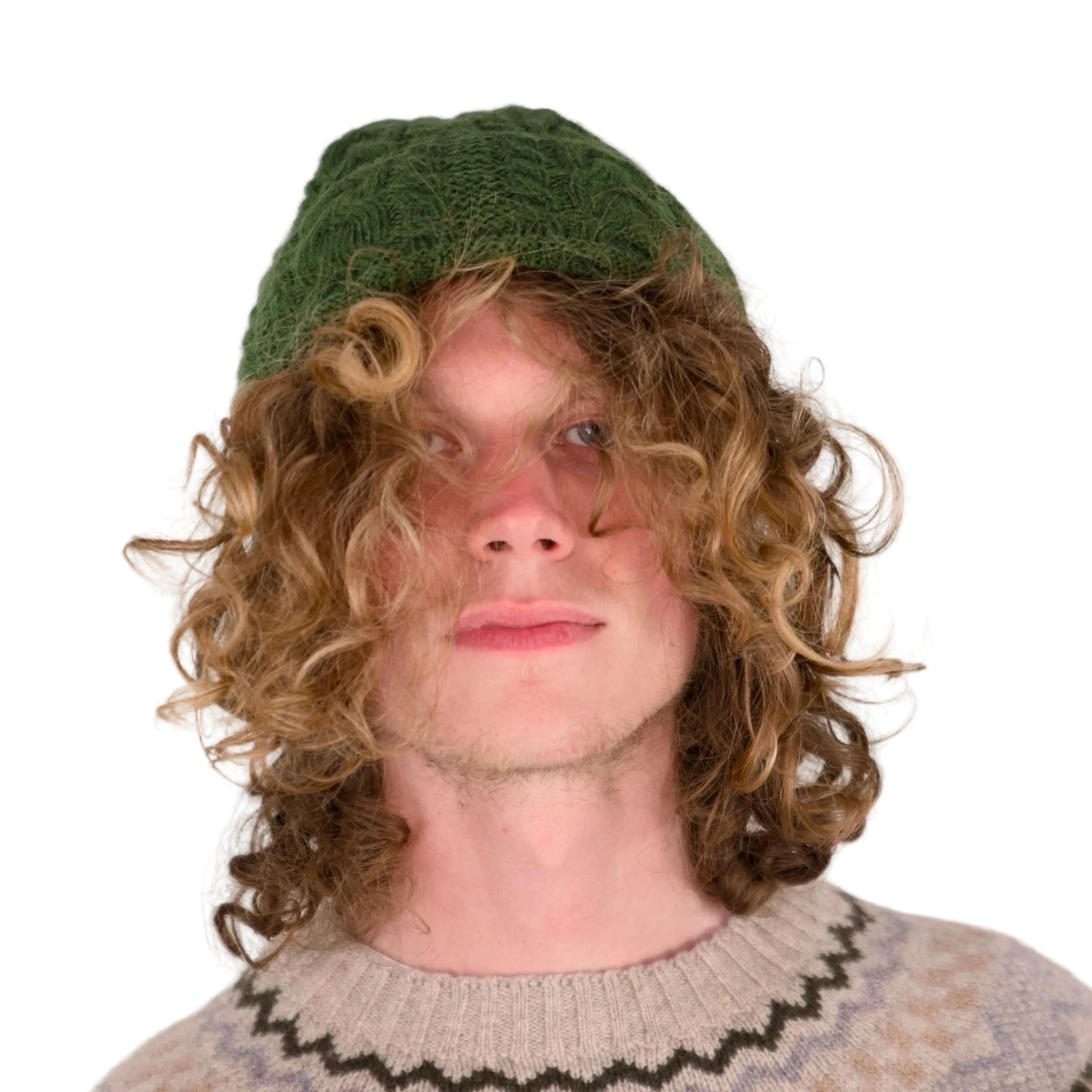 Origin Knitwear Merino - Abbey Hat - Matcha Hats emmy-jane-boutique.myshopify.com