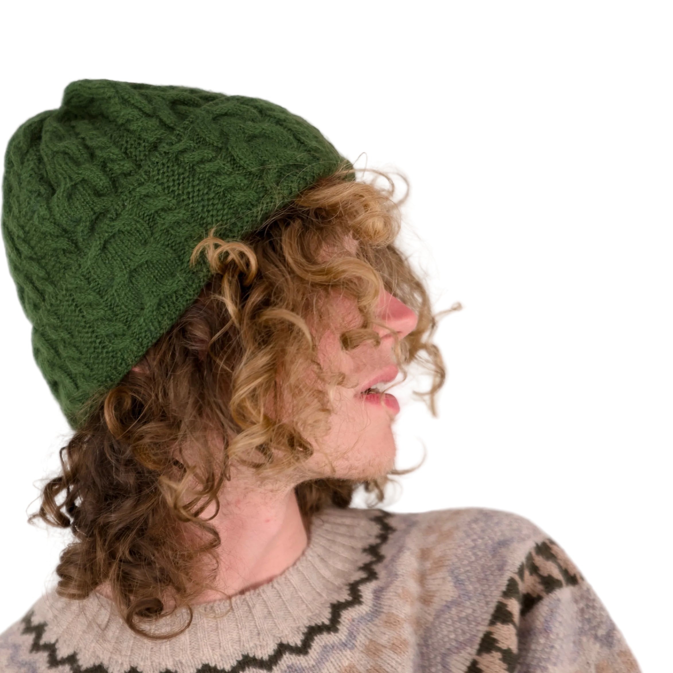 Origin Knitwear Merino - Abbey Hat - Matcha Hats emmy-jane-boutique.myshopify.com