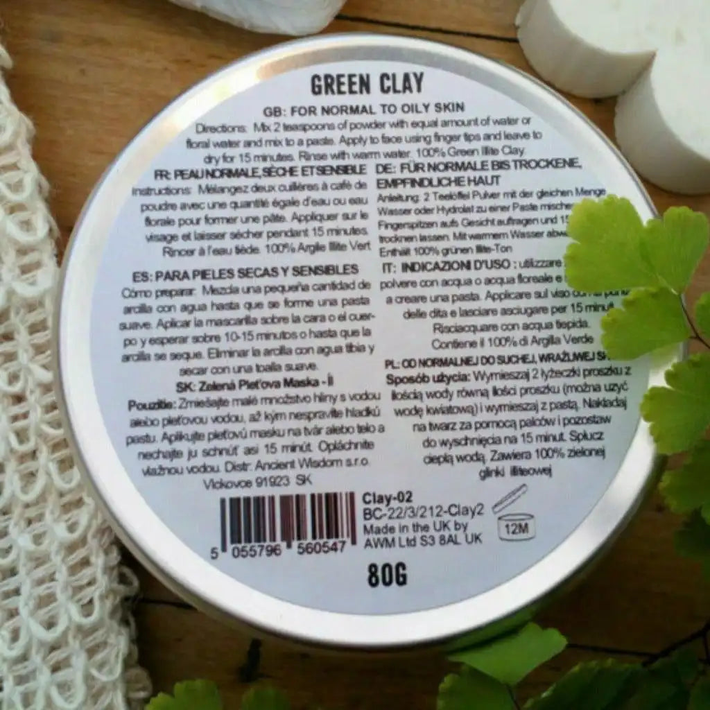 Ancient Wisdom Clay Face Mask - Ancient Wisdom Natural Skincare Powders - 8 Varieties Health & Beauty > Personal Care > Cosmetics > Skin Care > Skin Care Masks & Peels > Natural Face Masks > Clay Face Masks emmy-jane-boutique.myshopify.com