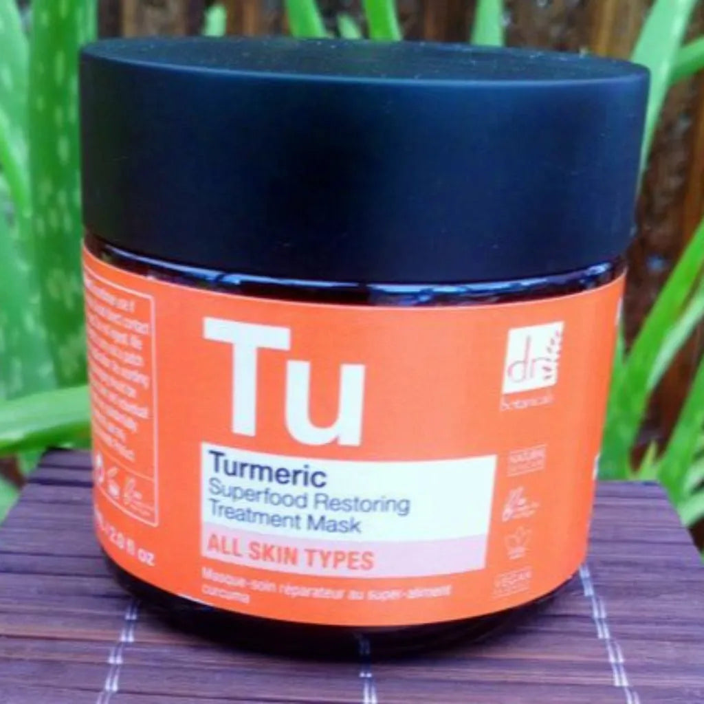 Dr Botanicals Dr Botanicals - Apothecary - Turmeric Superfood Restoring Treatment Mask - 60ml Health & Beauty > Personal Care > Cosmetics > Skin Care > Skin Care Masks & Peels > Natural Face Masks > Turmeric Superfood Restoring Treatment Mask emmy-jane-boutique.myshopify.com