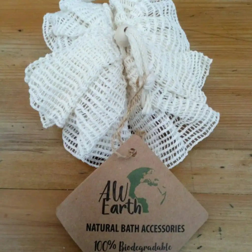 AWEarth AW Earth - Eco Friendly Biodegradable Nature Bath & Shower Scrunchy - Rami Health & Beauty > Personal Care > Cosmetics > Bath & Body > Bath Sponges & Loofahs > Eco-Friendly Body Scrubs & Sponges emmy-jane-boutique.myshopify.com