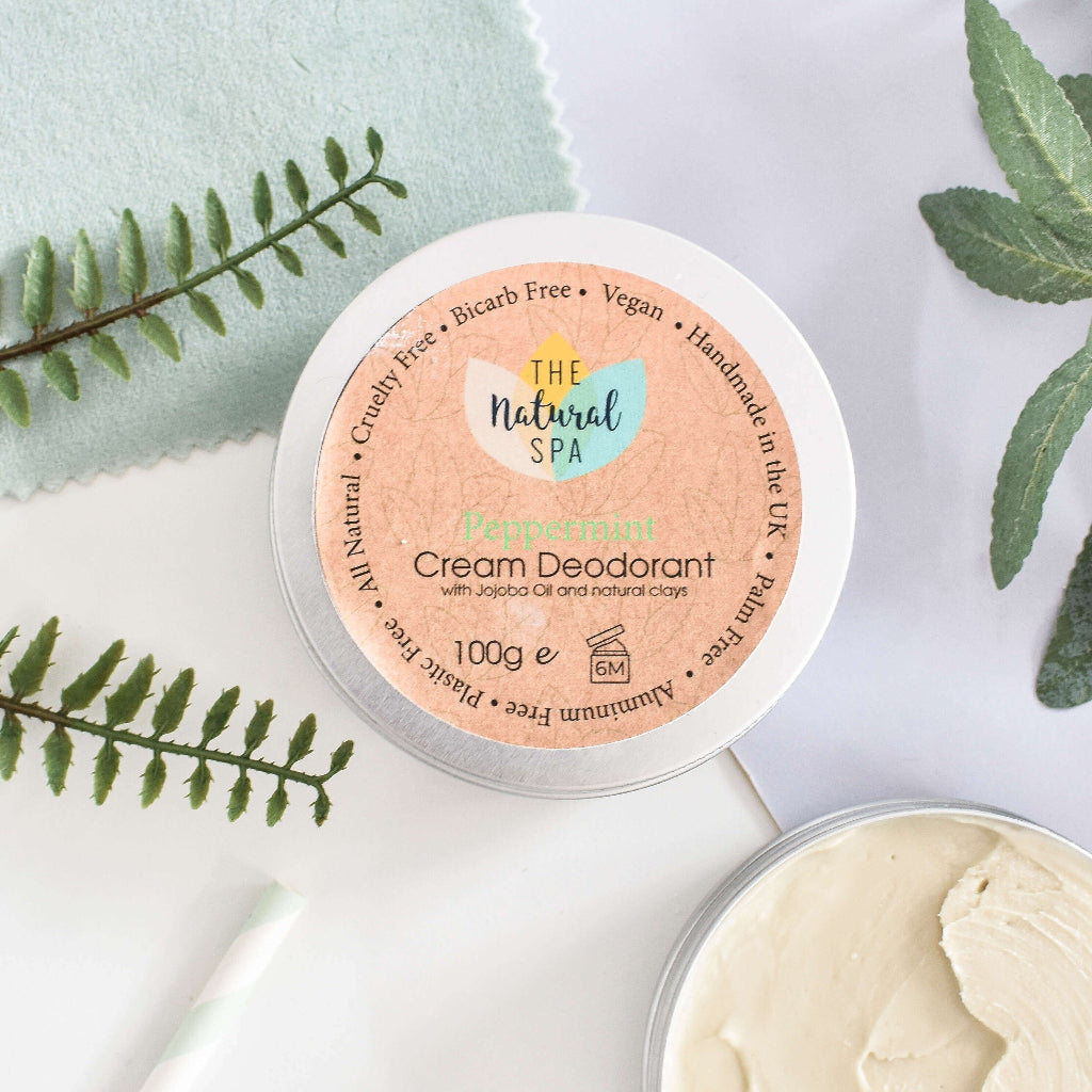 Peppermint Cream deodorant balm - naturally bicarb and aluminium free-2