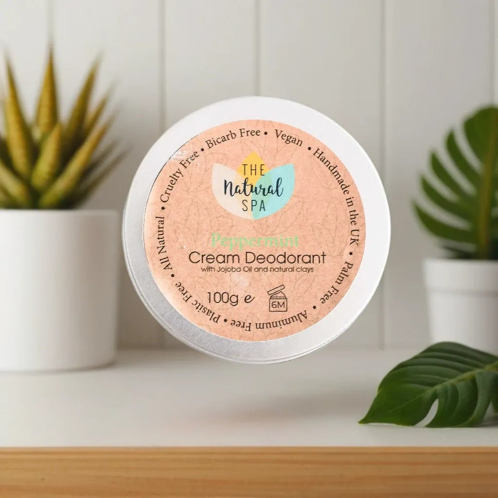 Peppermint Cream deodorant balm - naturally bicarb and aluminium free-2