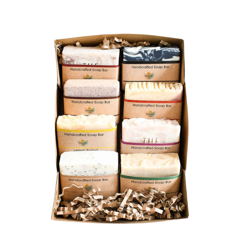 Natural Spa Essentials - Soap bars  - 8 x 100g bars