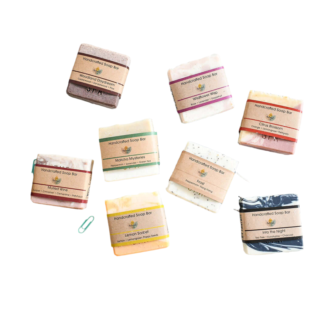 Natural Spa Essentials - Soap bars  - 8 x 100g bars