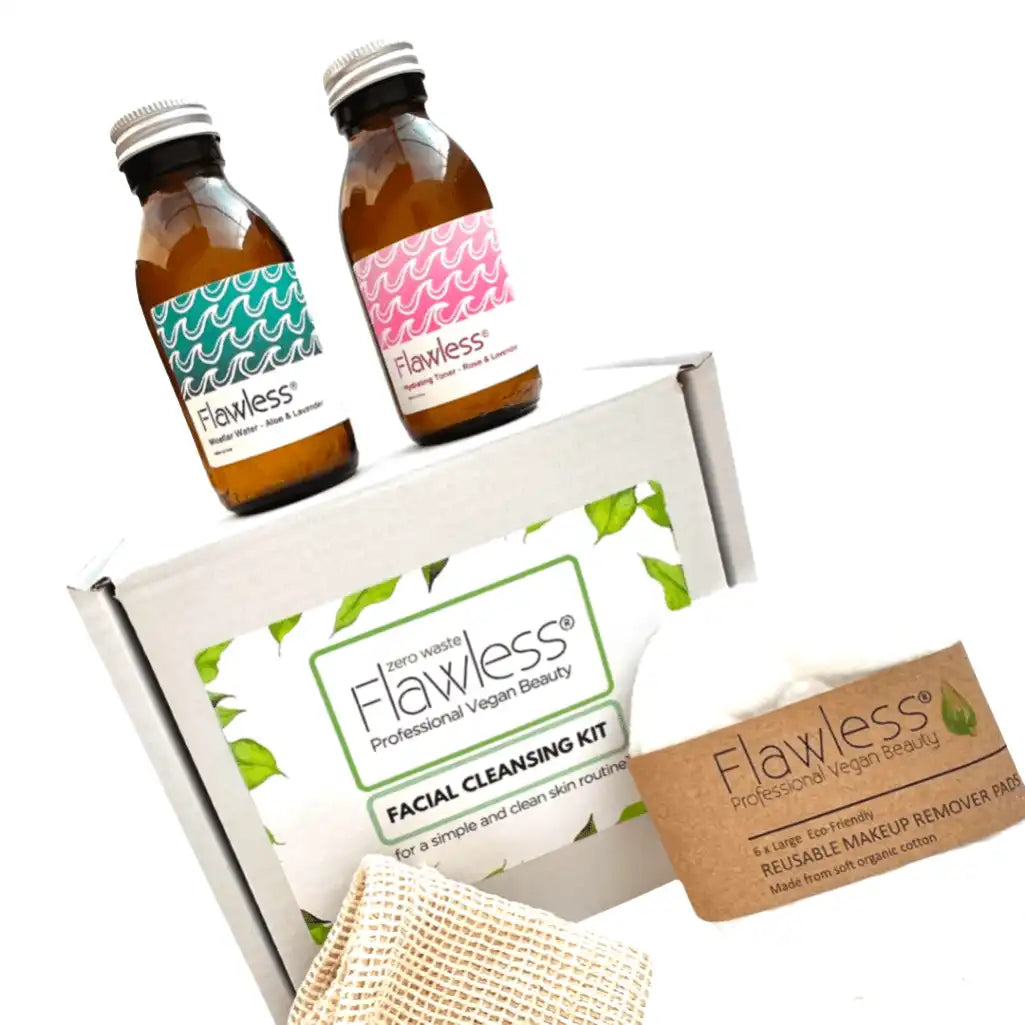 Flawless Zero Waste Facial Cleansing Kit - Vegan & Plastic-Free Skincare emmy-jane-boutique.myshopify.com