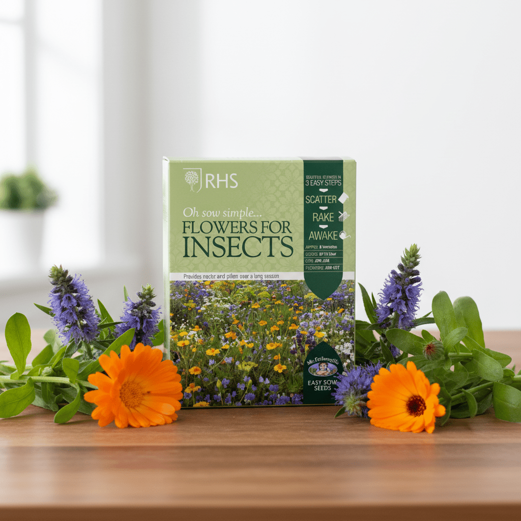 Flower Seed Mix for Insects and Pollinators Summer Blooms