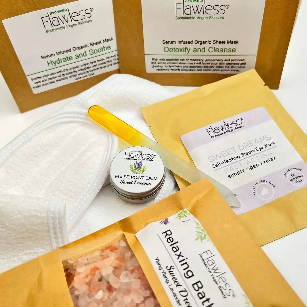 Flawless Letterbox Self Care Gift Set - Eco-Friendly Plastic-Free Health & Beauty > Personal Care > Cosmetics > Bath & Body Gift Sets > Natural Gift Sets emmy-jane-boutique.myshopify.com