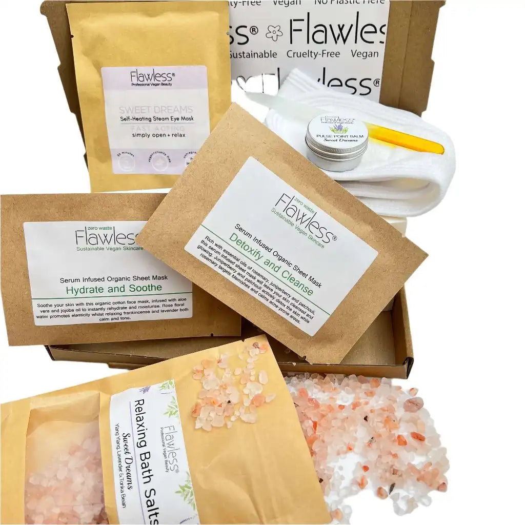 Flawless Letterbox Self Care Gift Set - Eco-Friendly Plastic-Free Health & Beauty > Personal Care > Cosmetics > Bath & Body Gift Sets > Natural Gift Sets emmy-jane-boutique.myshopify.com