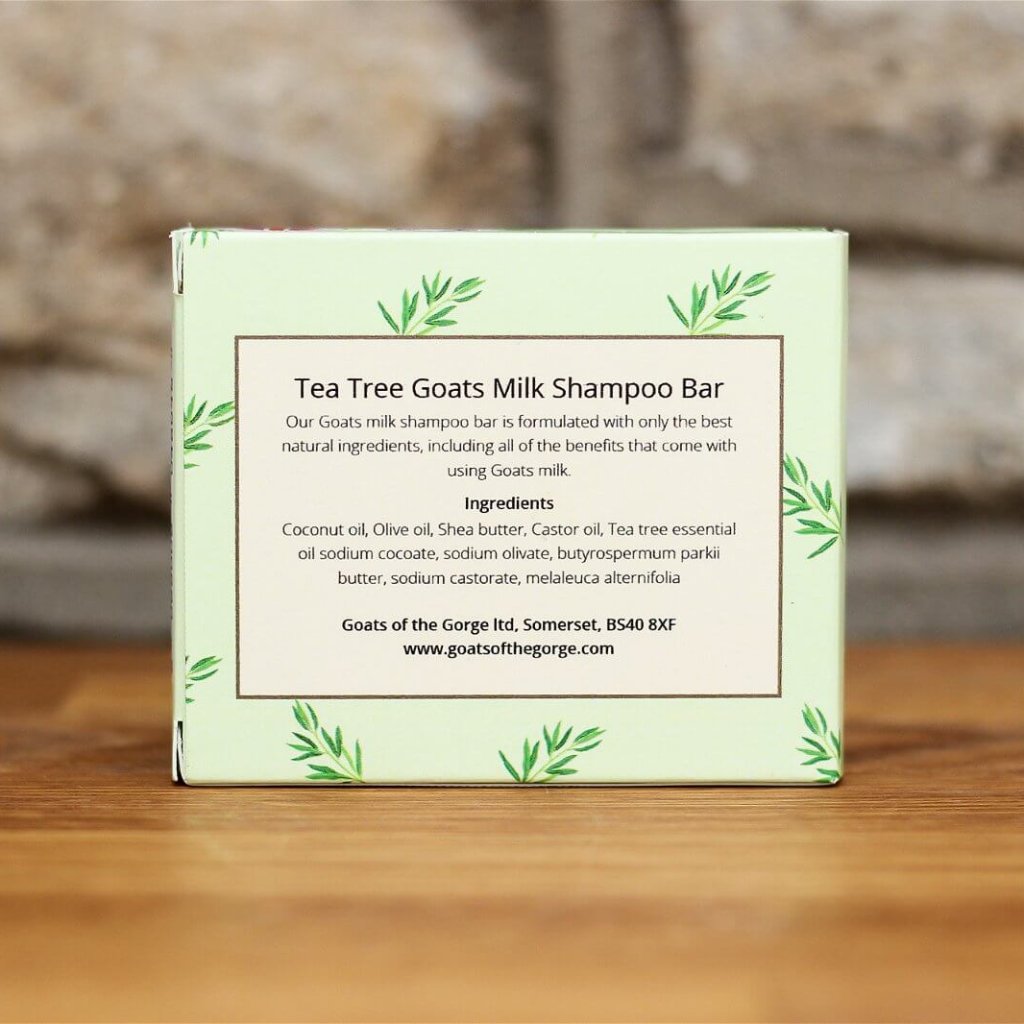 Goats Milk Shampoo Bar With Tea Tree-4