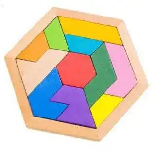 Emmy Jane Wooden Puzzles - Educational Math Tangram Game Toys & Games > Puzzles > Wooden & Pegged Puzzles emmy-jane-boutique.myshopify.com