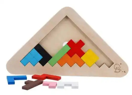 Emmy Jane Wooden Puzzles - Educational Math Tangram Game Toys & Games > Puzzles > Wooden & Pegged Puzzles emmy-jane-boutique.myshopify.com
