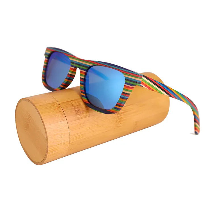 Emmy Jane - Thriving Earth - Organic Bamboo Sunglasses - Orkney - Eco-Friendly Sunglasses with Case