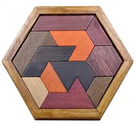 Emmy Jane Wooden Puzzles - Educational Math Tangram Game Toys & Games > Puzzles > Wooden & Pegged Puzzles emmy-jane-boutique.myshopify.com