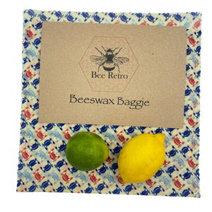 Beeswax Baggie -Salad size (25 x 25 cm)-14