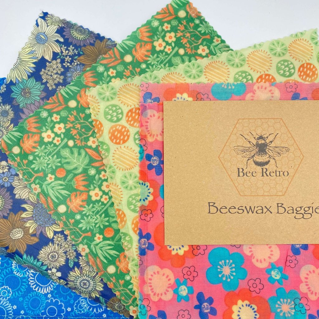 Beeswax Baggie- Bread and Veg size 35x 45-47