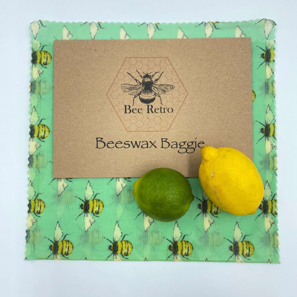 Beeswax Baggie- Bread and Veg size 35x 45-25