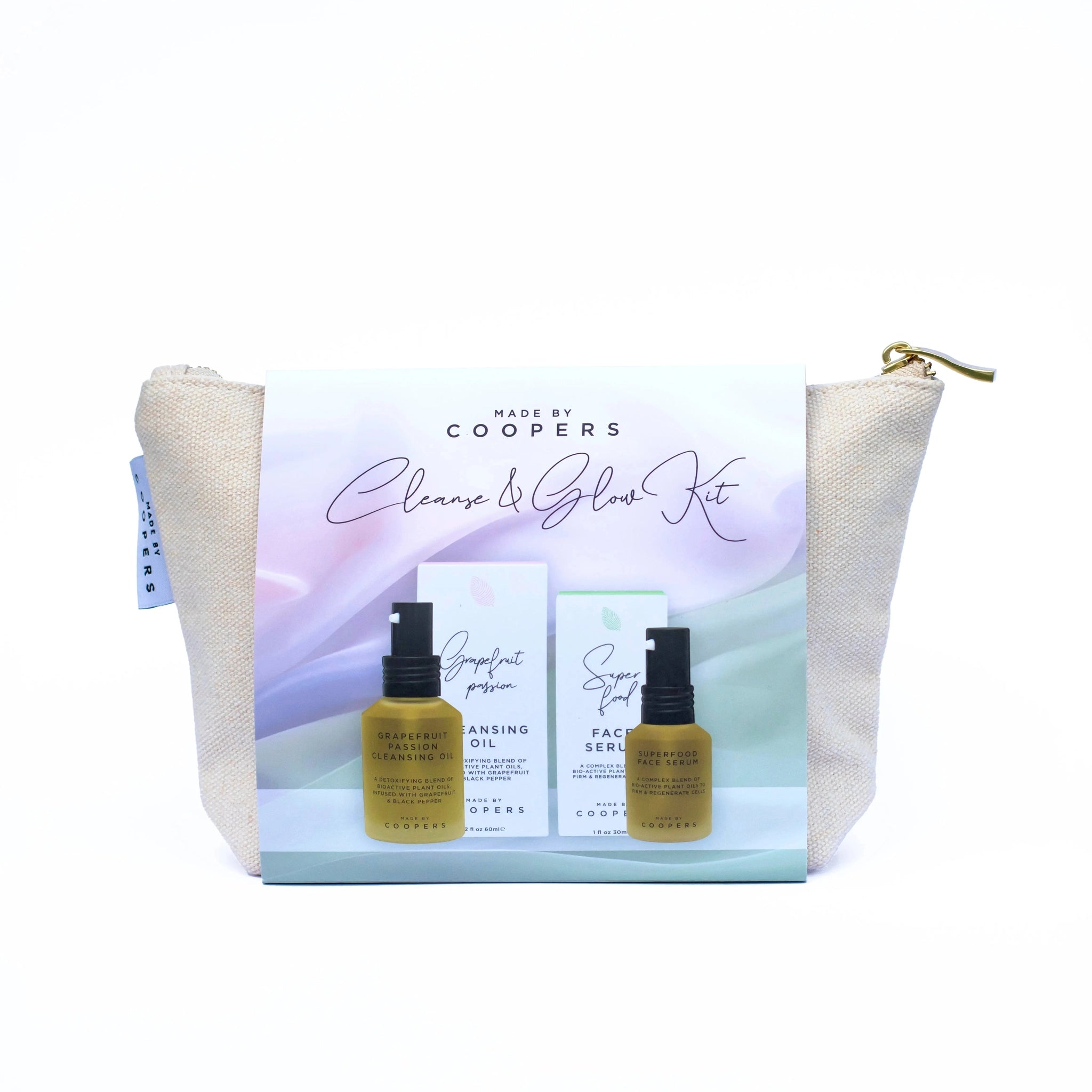 Made By Coopers Skincare Gift Set-  Natural Cleanse & Glow Kit Health & Beauty > Personal Care > Cosmetics > Skin Care > Lotion & Moisturizer > Skin Care Kits > Skincare Gift Sets > Natural Skincare Gift Set emmy-jane-boutique.myshopify.com