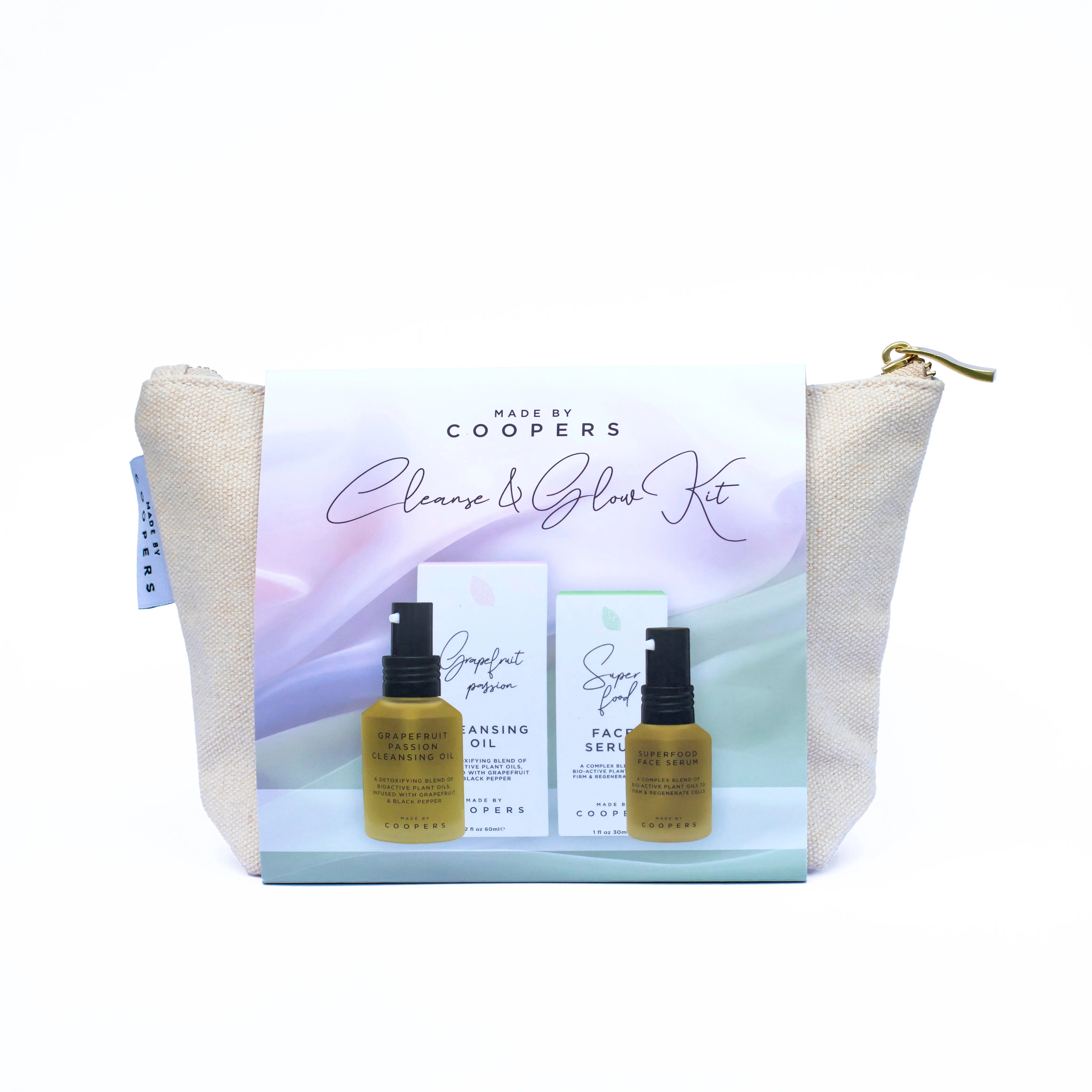 Made By Coopers Skincare Gift Set-  Natural Cleanse & Glow Kit Health & Beauty > Personal Care > Cosmetics > Skin Care > Lotion & Moisturizer > Skin Care Kits > Skincare Gift Sets > Natural Skincare Gift Set emmy-jane-boutique.myshopify.com