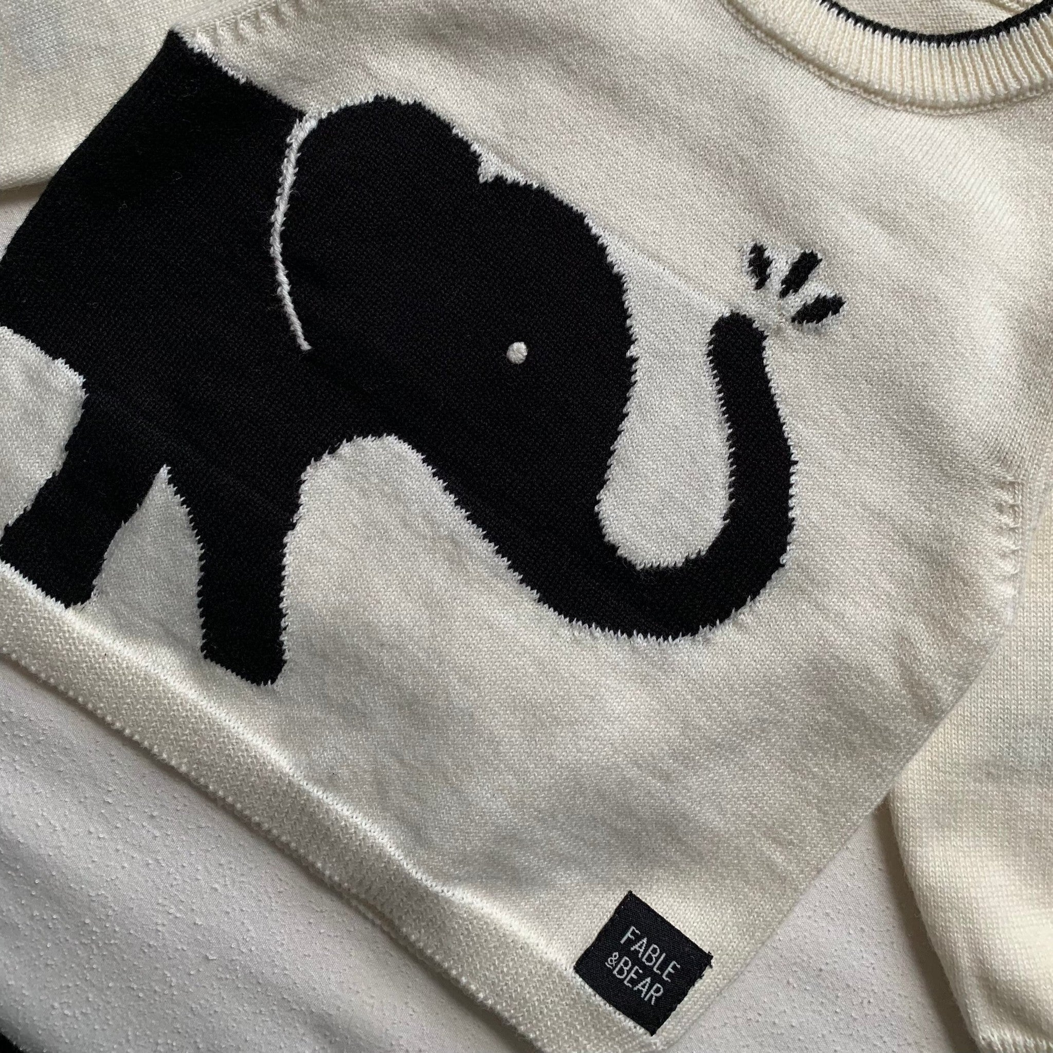 organic cotton baby jumper