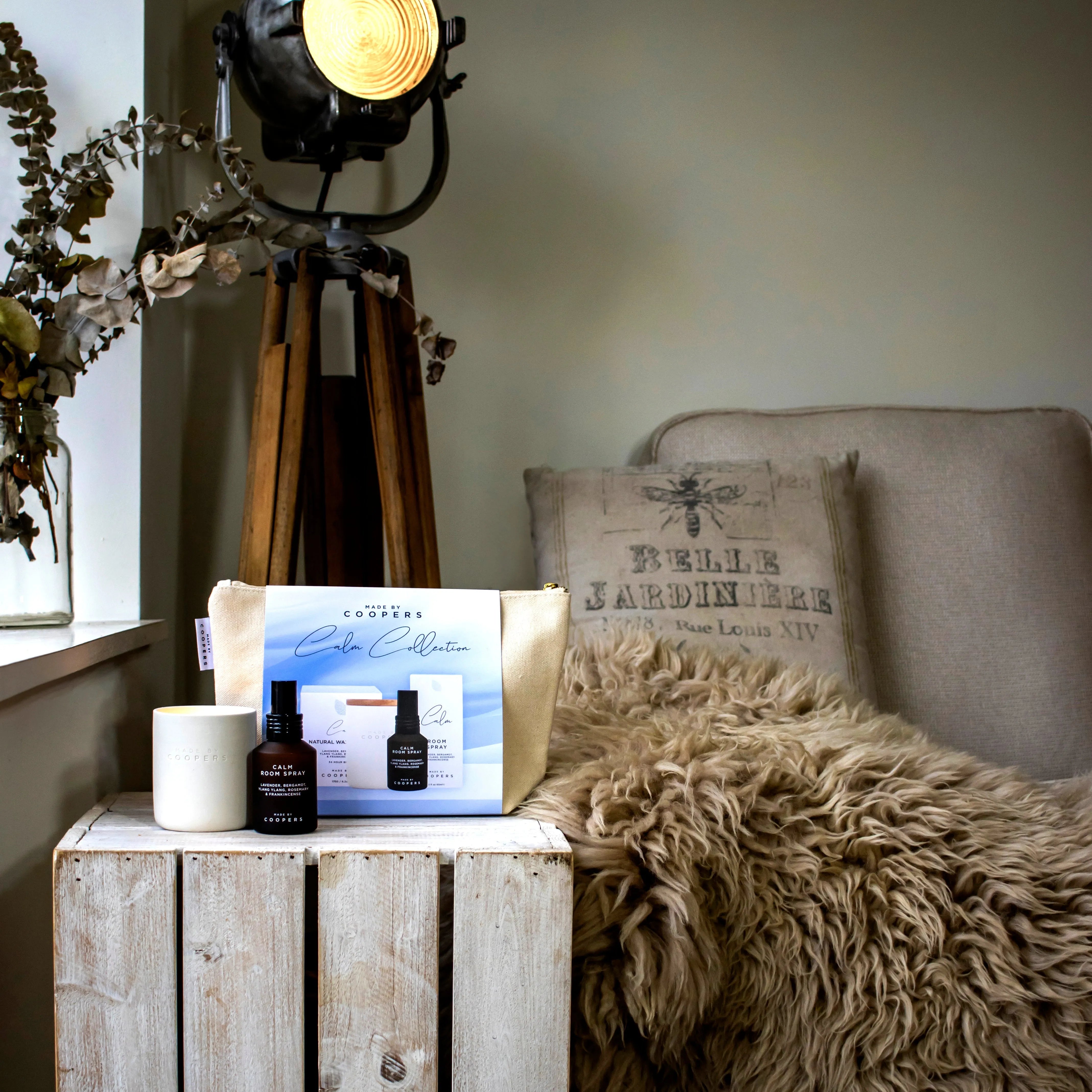 Made By Coopers Calm Collection Gift Set - Calm Aromatherapy Candle & Room Spray Home & Garden > Decor > Home Fragrances > Candles > Candle Gift Sets > Calm Collection Gift Set > Calm Aromatherapy Candle & Room Spray emmy-jane-boutique.myshopify.com