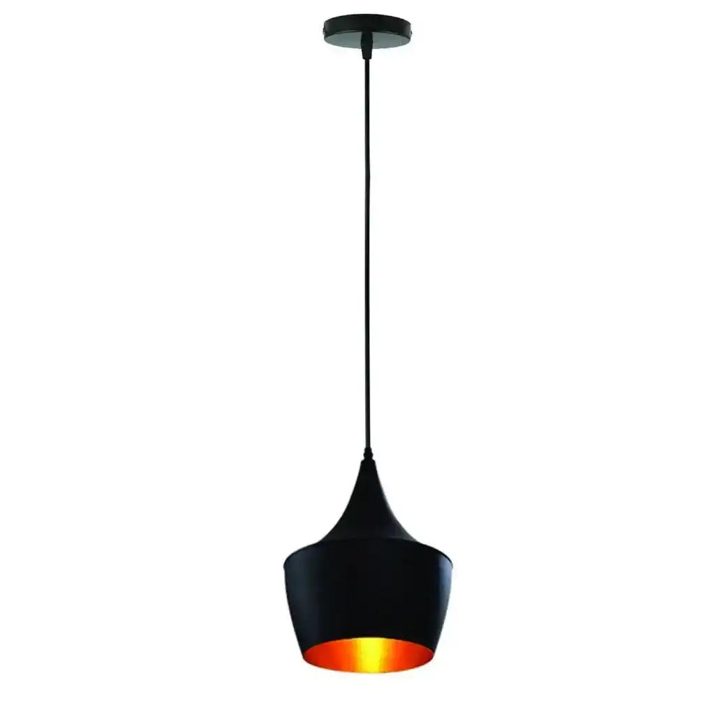 LEDSone Vintage Golden Interior Ceiling Pendant Light Home & Garden > Lighting > Lighting Fixtures > Ceiling Light Fixtures > Black Ceiling Lights > Black and Gold Metal Ceiling Lights > Modern Pendant Lights Black emmy-jane-boutique.myshopify.com