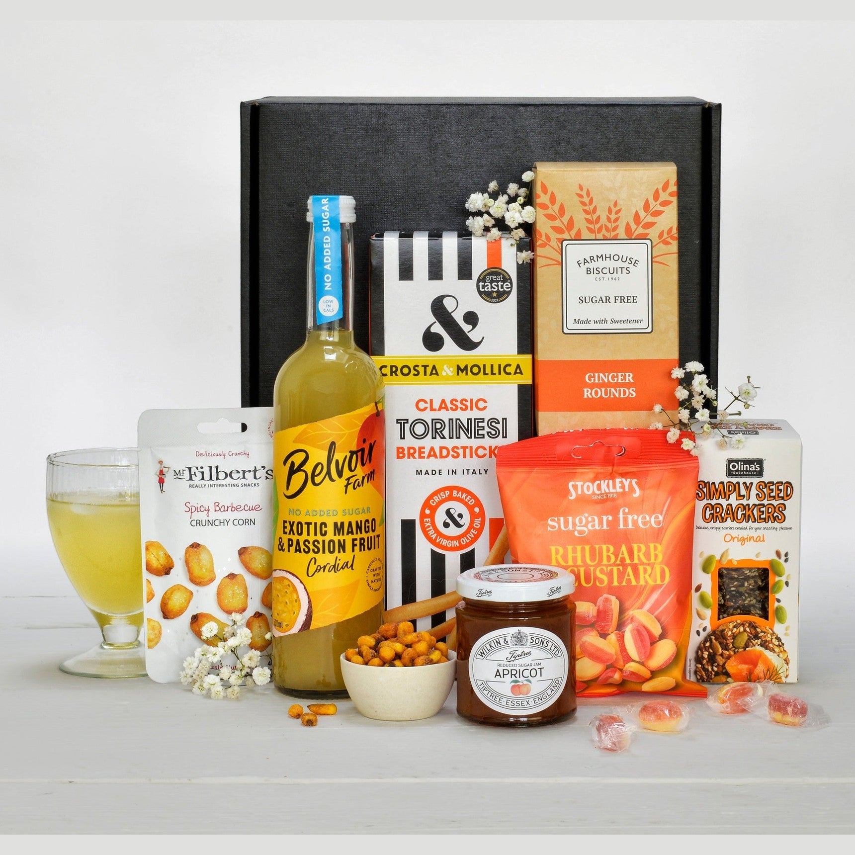 Low Sugar Hamper Filled with Healthy Sweet and Savoury Bites