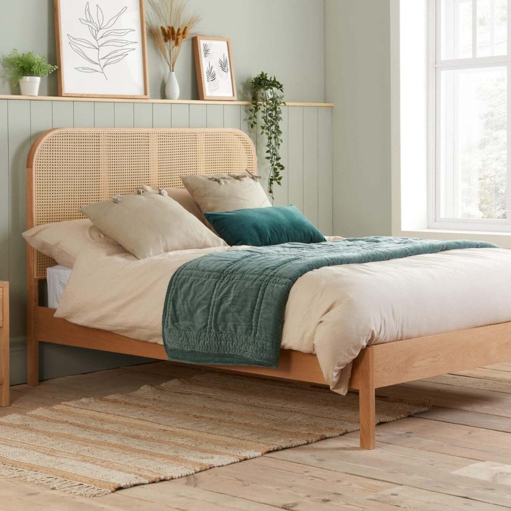 Margot King Rattan Bed-0