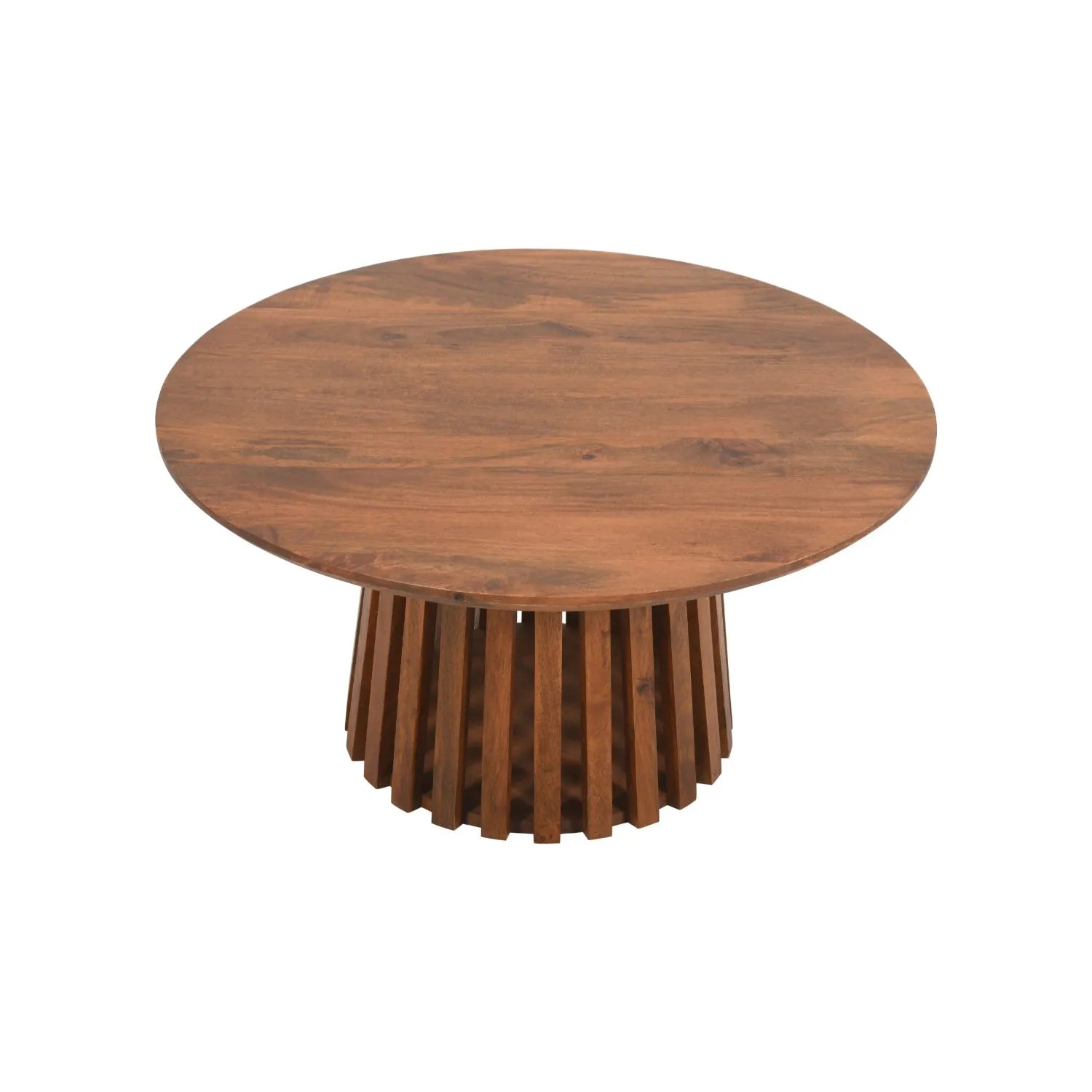 Verty Furniture Compton Mango Wood Round Coffee Table