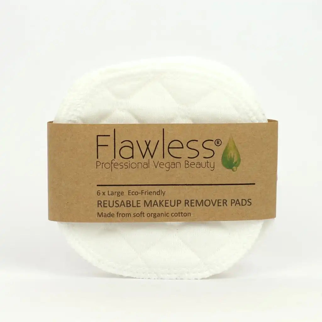Flawless Reusable Organic Makeup Remover Pads x 6 - Flawless Health & Beauty > Personal Care > Cosmetics > Skin Care > Makeup Removers > Reusable Organic Makeup Remover Pads x 6 emmy-jane-boutique.myshopify.com