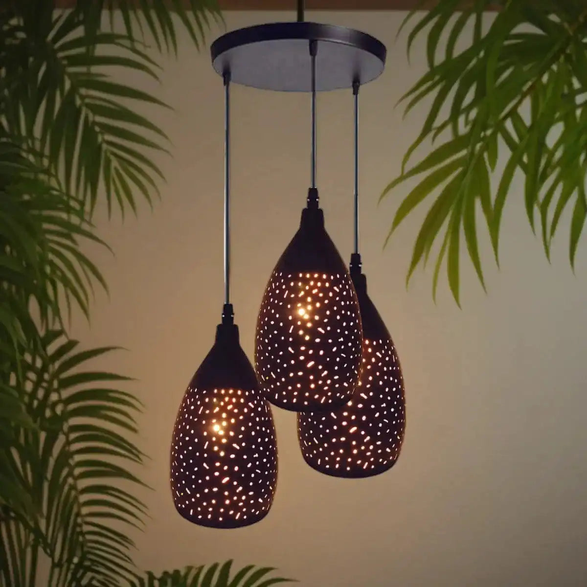 LEDSone Modern Design Ceiling 3 Pendant Shade Light Set Home & Garden > Lighting > Lighting Fixtures > Ceiling Light Fixtures > 3 Ceiling lamp Pendant Cluster Light emmy-jane-boutique.myshopify.com