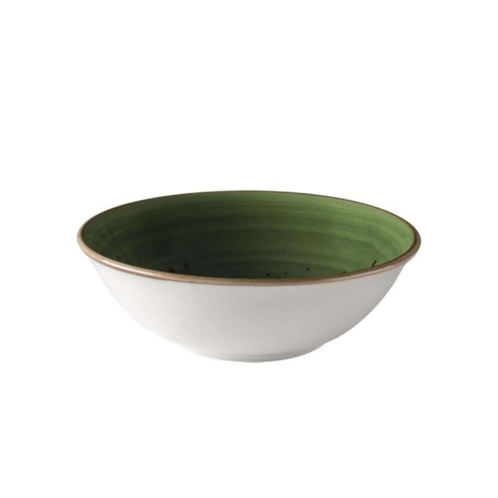 Porcelain Soup-Cereal Bowl Pebble Pistachio Green 14cm-0