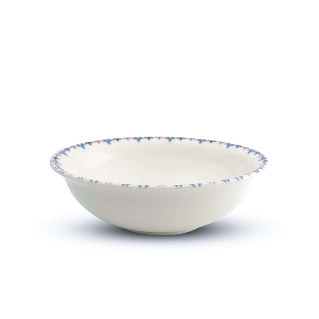 Porcelain Soup-Cereal Bowls Set of 4 Pebble Lily 18cm-2