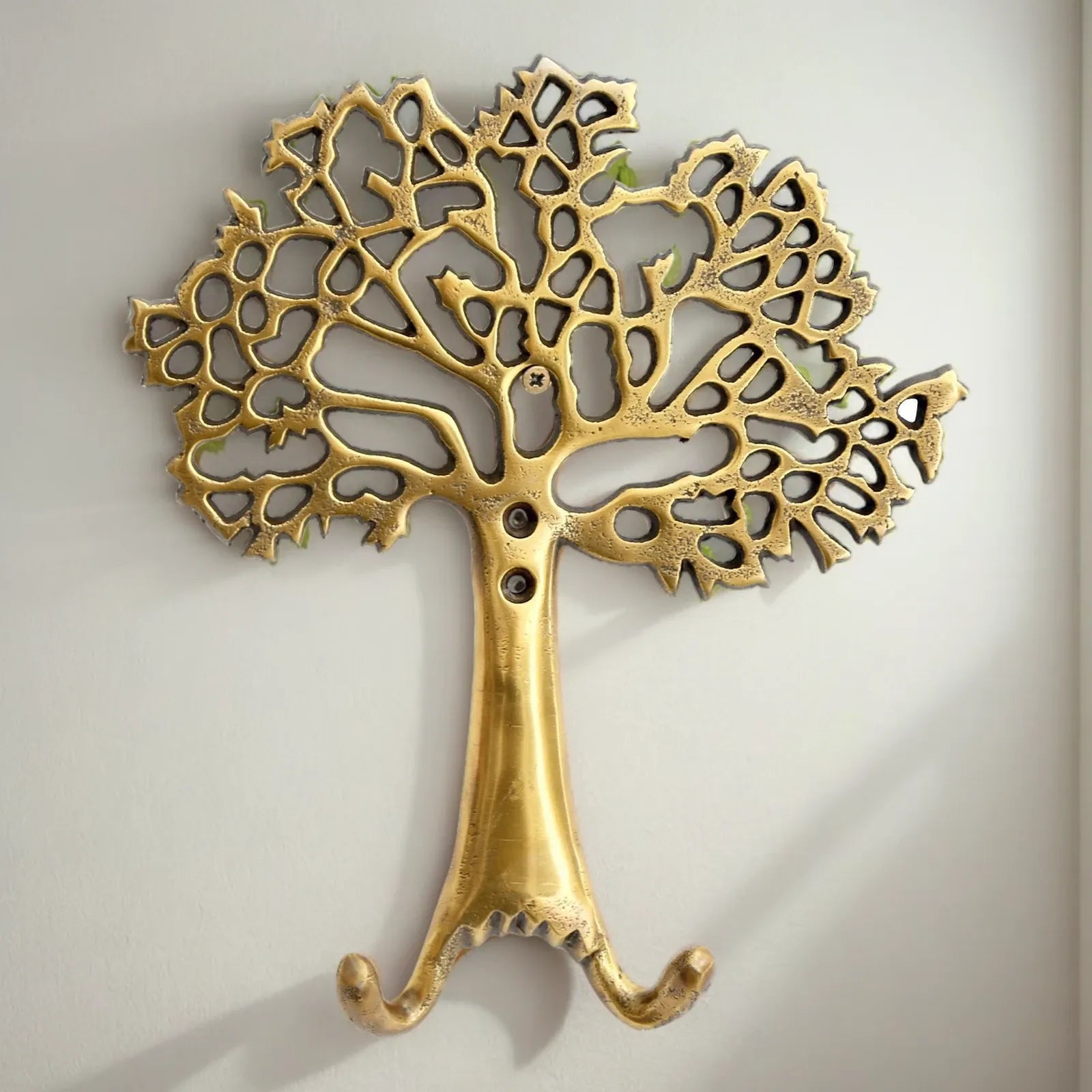 Antique Bronze Tree Of Life Hook 27cm-0