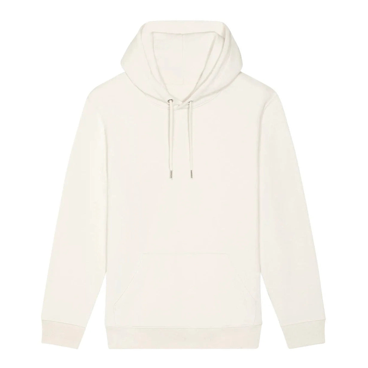White hoodie on a white background