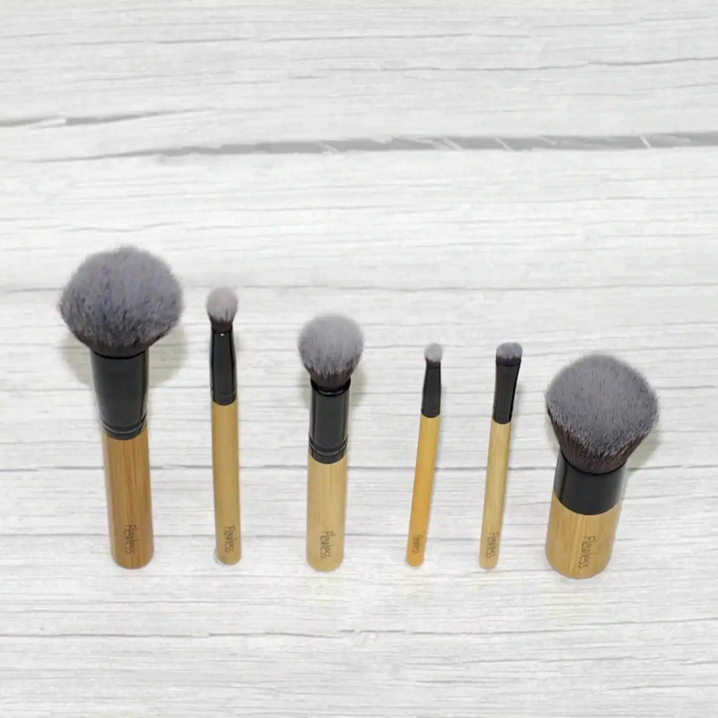 Flawless Dewy Skin Bamboo Brush Set - Make Up Brushes Health & Beauty > Personal Care > Cosmetics > Cosmetic Tools > Makeup Tools > Makeup Brushes > Bamboo Makeup brush Set emmy-jane-boutique.myshopify.com