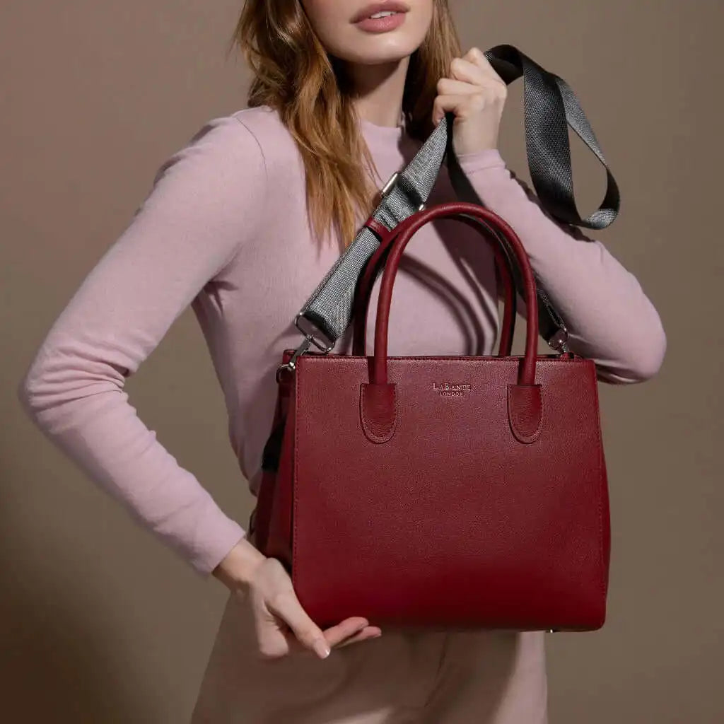 LaBante London Andes Vegan Tote Bag - Black - Made From Recycled Materials Apparel & Accessories > Handbags, Wallets & Cases > Handbags > Vegan Handbags emmy-jane-boutique.myshopify.com